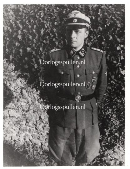 Original WWII German Waffen-SS ‘Langemarck’ officer photo