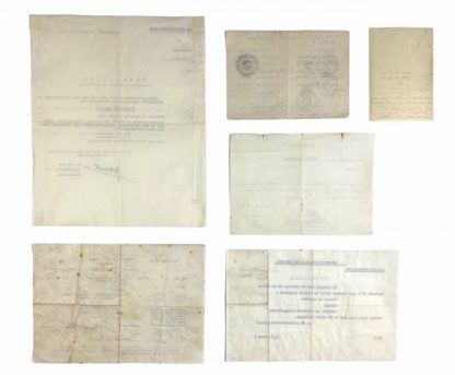 Original WWII Dutch document grouping Bodegraven