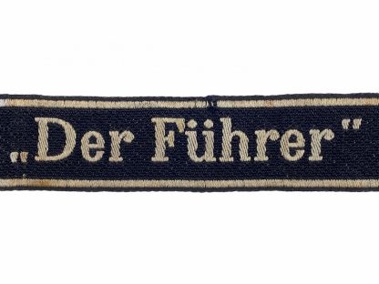 Original WWII German Waffen-SS SS-Panzergrenadier-Regiment 4 ‘Der Führer’ cuff title