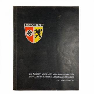 Original WWII Flemish Devlag booklet