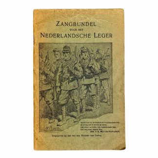 Original Pré 1940 Dutch army song booklet