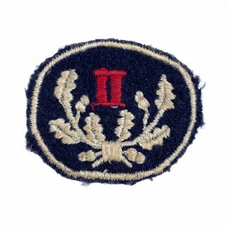 Original WWII Gardes Wallones cap insignia