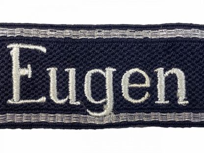 Original WWII German Waffen-SS 7. SS-Freiwilligen-Gebirgs-Division Prinz Eugen cuff title