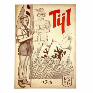 Original WWII Flemish collaboration magazine ‘Tijl’