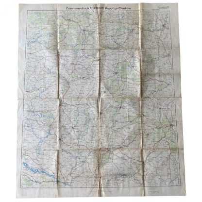 Original WWII German map of Charkow
