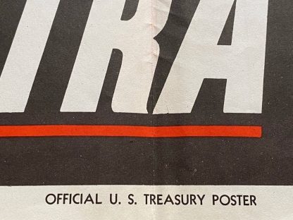 Original WWII US poster - Back 'em up