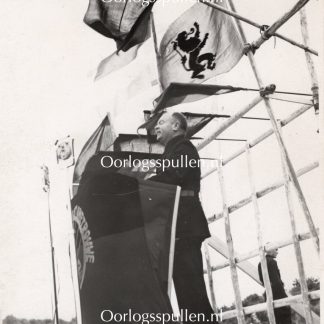 Original WWII Dutch NSB photo Anton Mussert