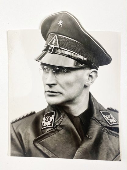 Original WWII Dutch NSB portrait photo and document Arie Zondervan
