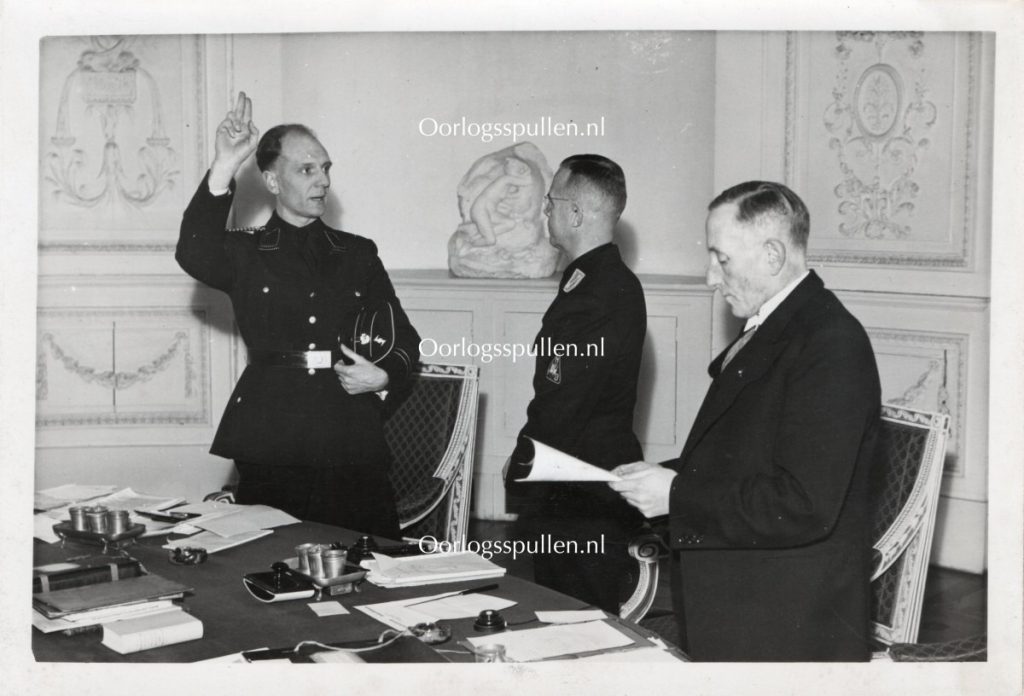 Original WWII Dutch SS photo Oorlogsspullen.nl Militaria shop