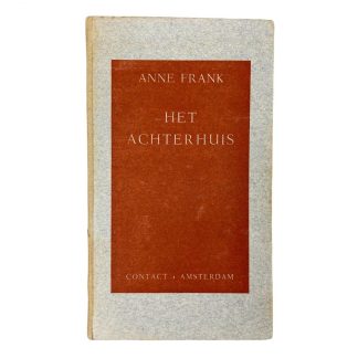 Original 1948 3rd print Anne Frank 'Het Achterhuis' book