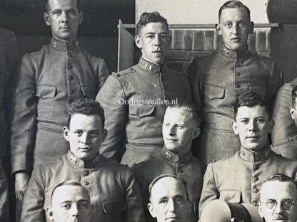 Original Pré 1940 Dutch army 'Luchtwachtdienst' photo