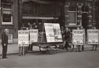 Original WWII Dutch NSB photo Amsterdam