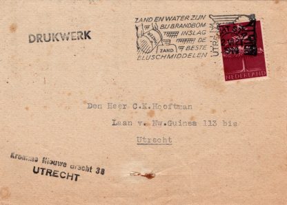 Original WWII Dutch NSB letter