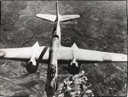 Original WWII British photo - Bombing of Pantellaria