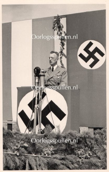 Original WWII Dutch SS photo - SS-Gruppenführer Seyss-Inquart