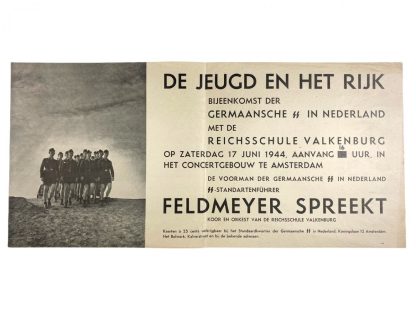 Original WWII Dutch Germaansche SS Reichschule Valkenburg set