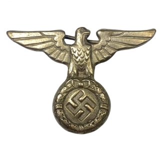 Original WWII German early SS/SA visor cap eagle