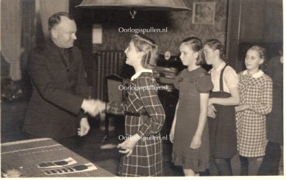 Originele WWII Nederlandse NSB kindertehuis foto Westerhelling in Berg en Dal 