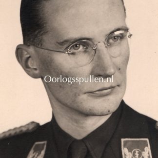 Original WWII Dutch NSB portrait photo Arie Zondervan