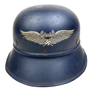 Original WWII German Luftschutz helmet