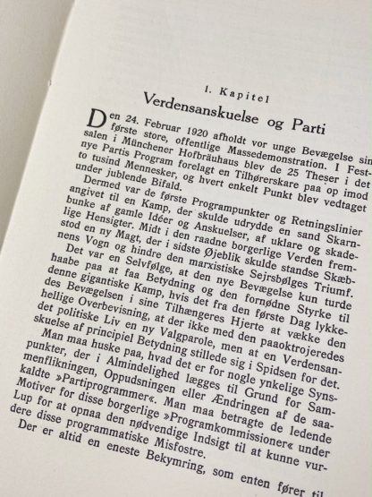 Original WWII Danish 'Min Kamp' book 1934