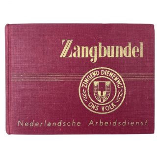 Original WWII Dutch N.A.D. song book