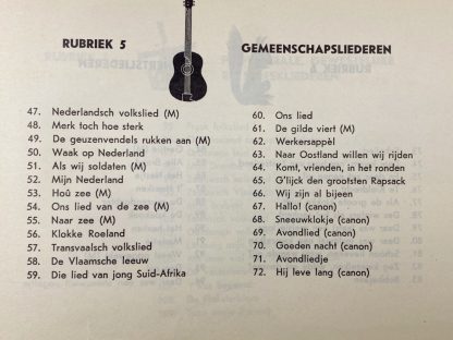 Original WWII Dutch N.A.D. song book