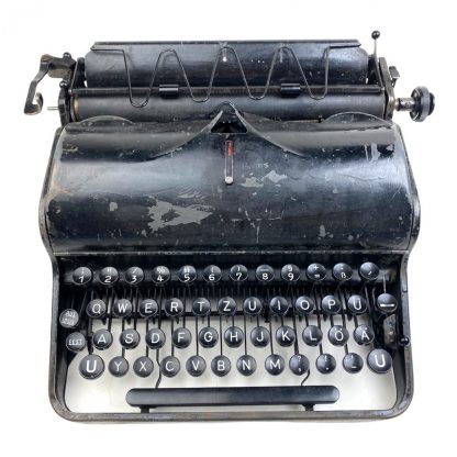 Original WWII German Waffen-SS typewriter