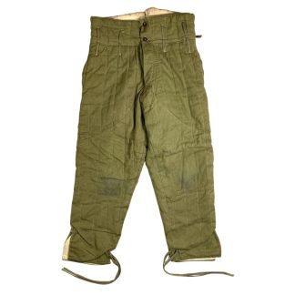 Original WWII British produced Lend-Lease Telogreika trousers for Red Army