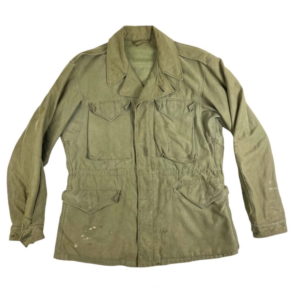 Original WWII US M-1943 field jacket - Oorlogsspullen.nl - Militaria shop