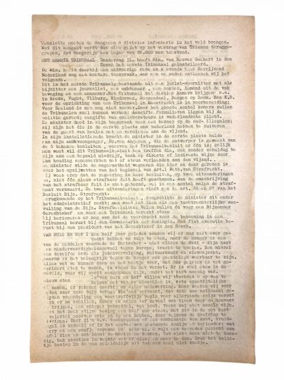 Original WWII Dutch resistance newspaper - Het Parool Leidsch Nieuwsblad