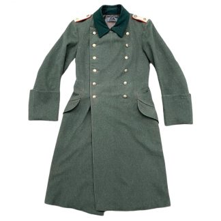 Original WWII German WH Artillery 'Oberleutnant' overcoat