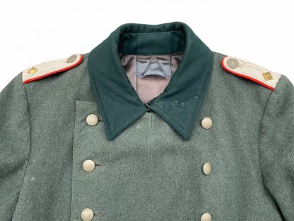 Original WWII German WH Artillery 'Oberleutnant' overcoat