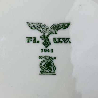 Original WWII Luftwaffe porcelain plate