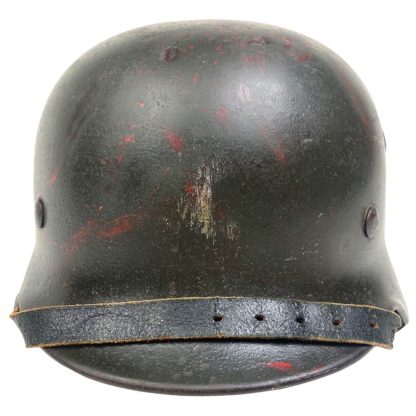 Original WWII German WH M40 single decal helmet - ET66