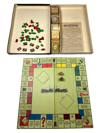 Original WWII Dutch monopoly game 1942