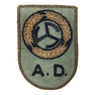 Original WWII Nederlandsche Arbeidsdienst meisjes arm 'Kader' insignia