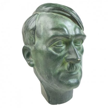 Original WWII Belgian produced Adolf Hitler bust
