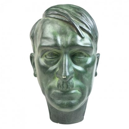 Original WWII Belgian produced Adolf Hitler bust