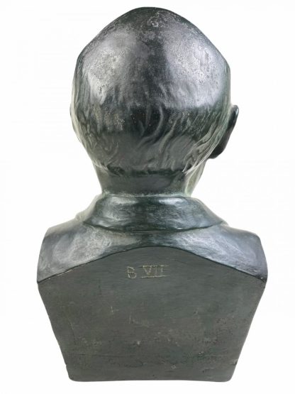 Original WWII Belgian collaboration August Borms bust