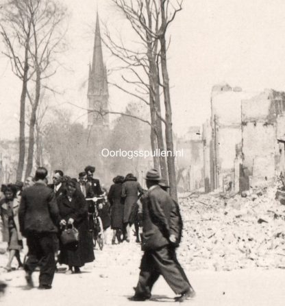 Original WWII Dutch photo Rotterdam May 1940