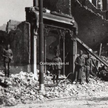 Original WWII Dutch photo Rotterdam May 1940