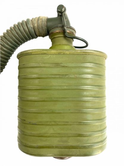 Original Pré 1940 Dutch army gas mask in carrying bag (Type G) - 19 R.A.