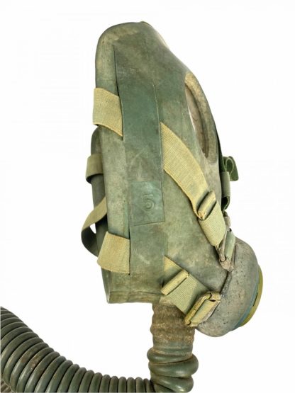 Original Pré 1940 Dutch army gas mask in carrying bag (Type G) - 19 R.A.