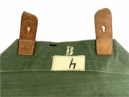 Original Pré 1940 Dutch army gas mask in carrying bag (Type G) - 19 R.A.