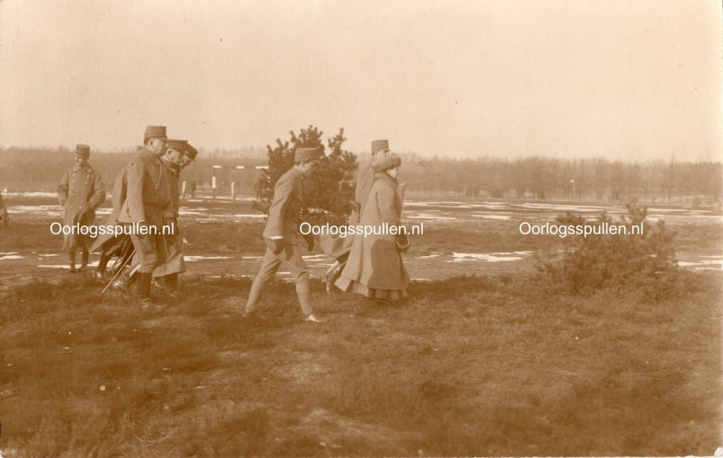 Original WWI Dutch Army Photo - Queen Wilhelmina Visits The Troops In ...