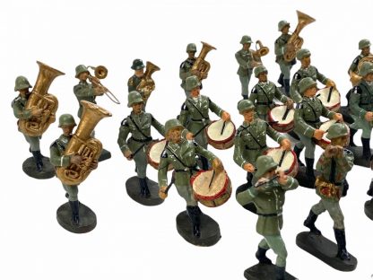 Original WWII German Elastolin Wehrmacht music corps
