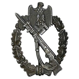 Original WWII German Infanterie Sturmabzeichen - Fritz Zimmermann