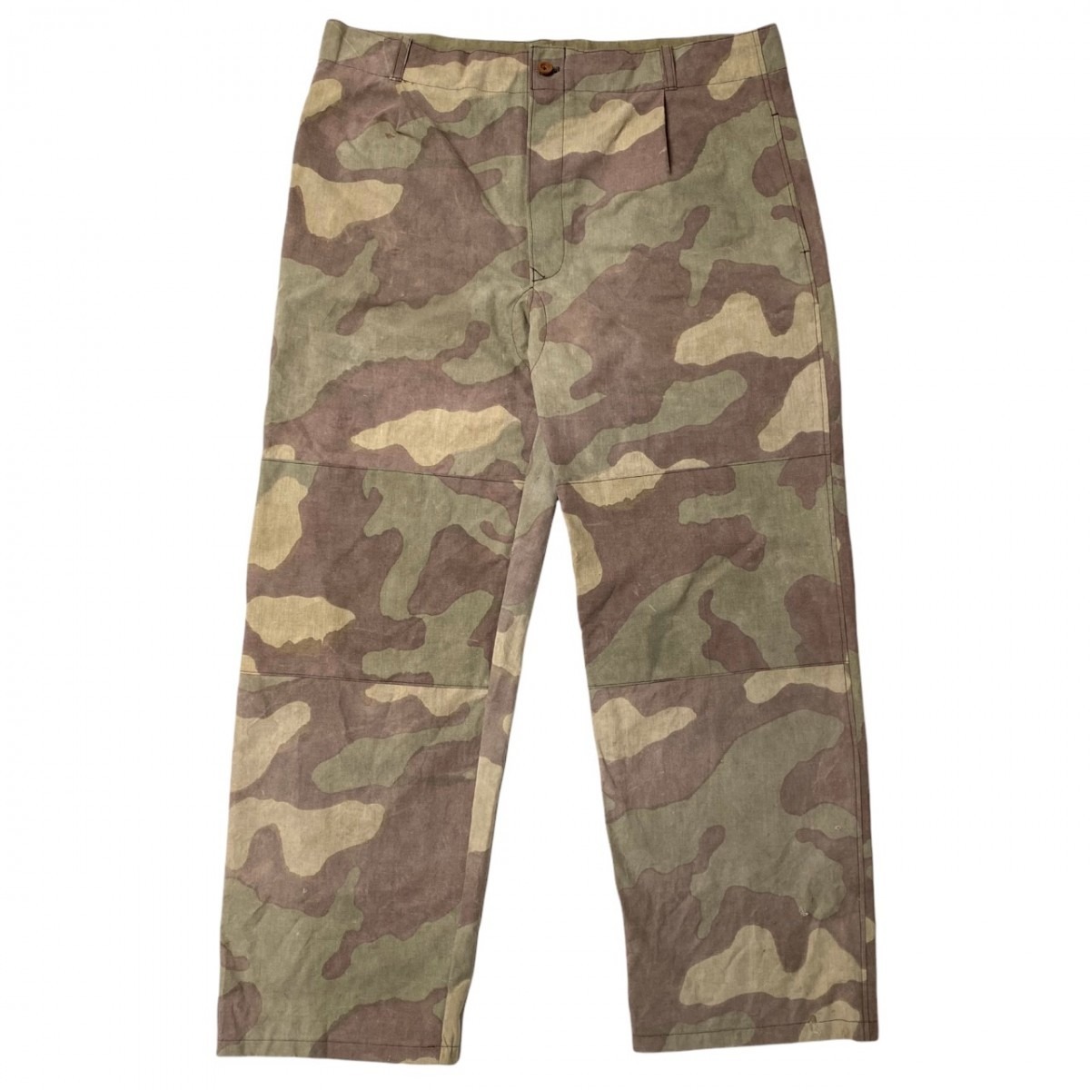 Original WWII German WH/Waffen-SS field made camouflage trousers ...