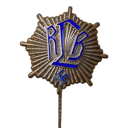 Original WWII German Luftschutz membership stickpin